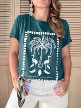 Cargar imagen en el visor de la galería, Básica Tropical Paradise Verde Oscuro