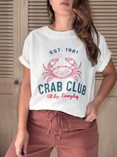 Cargar imagen en el visor de la galería, Básica Oversize Crab Club All Day
