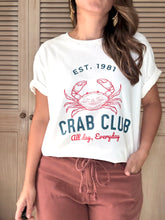 Cargar imagen en el visor de la galería, Básica Oversize Crab Club All Day
