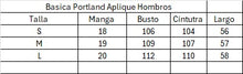 Cargar imagen en el visor de la galería, Básica Portland Aplique Hombros
